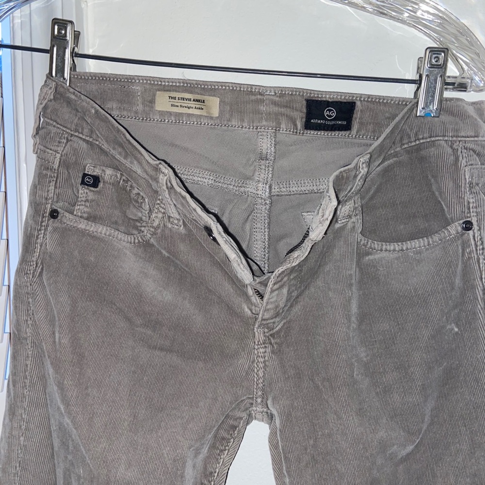 Grey Corduroy Pants